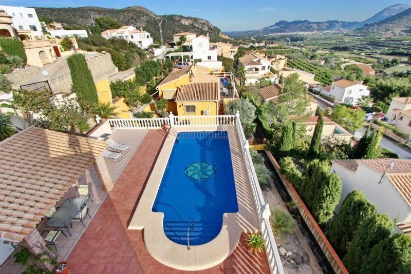 Lovely Villa With Wonderful Views Pego Exterior foto